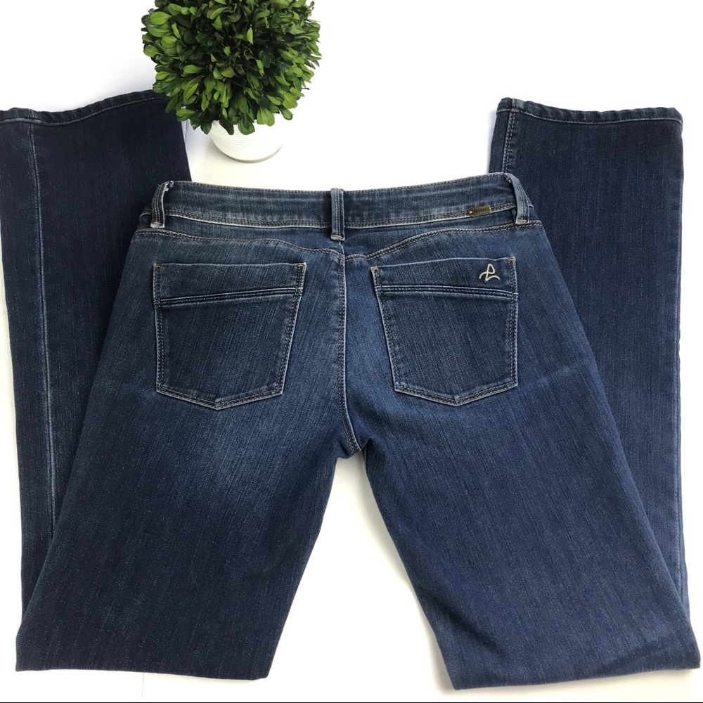 DL1961 WAY Stretch Denim Cindy Slim Boot Jeans 28 - Picture 4 of 7